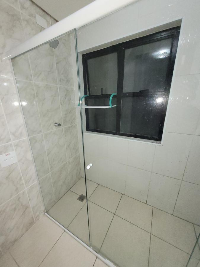 Flat Completo Novo A 350M Da Praia Com Piscina São Vicente Exterior foto